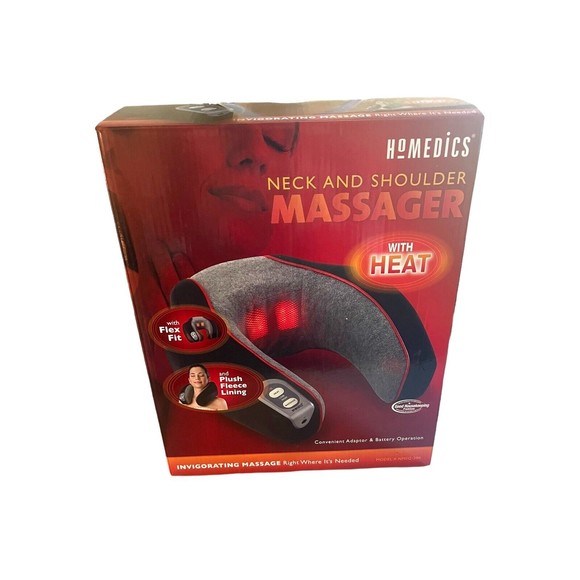 HoMedics Thera-P Neck and Shoulder Massager with Heat, NMSQ-200